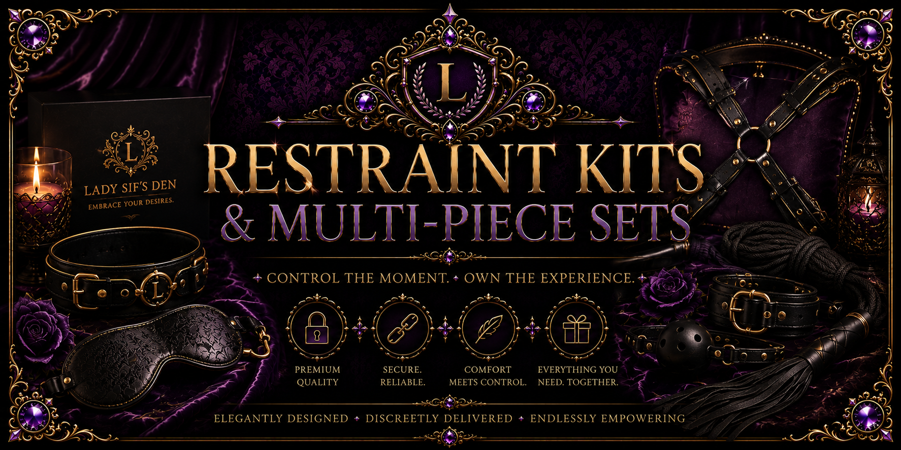 Bondage Kits & Multi-Piece Sets