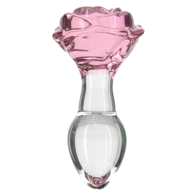 Pillow Talk Rosy Glass Anal Plug - Glass Toys - Lady Sif’s Den