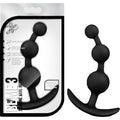 Luxe Be Me 3 Anal Plug - Anal Toys - Blush Novelties - Black - BN10685