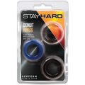 Stay Hard Donut Rings (3 Pack) - Cock Rings - Blush Novelties