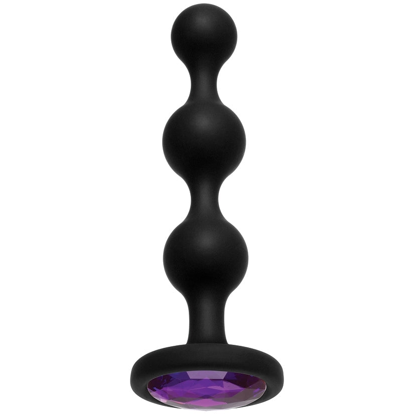 Booty Bling Wearable Silicone Beads - Purple - Anal Toys - Lady Sif’s Den