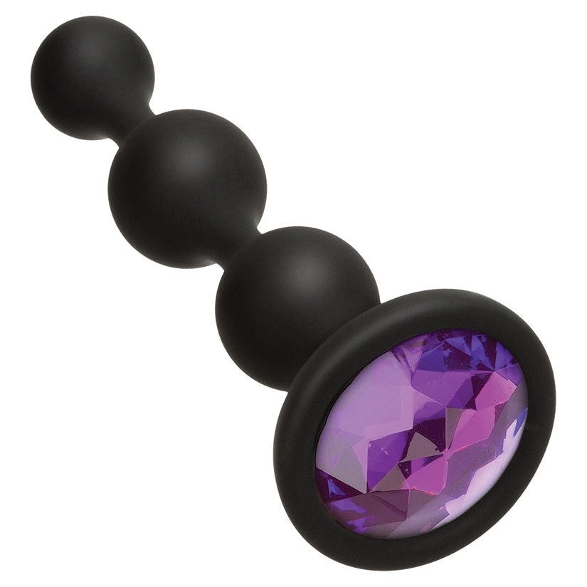 Booty Bling Wearable Silicone Beads - Purple - Anal Toys - Lady Sif’s Den