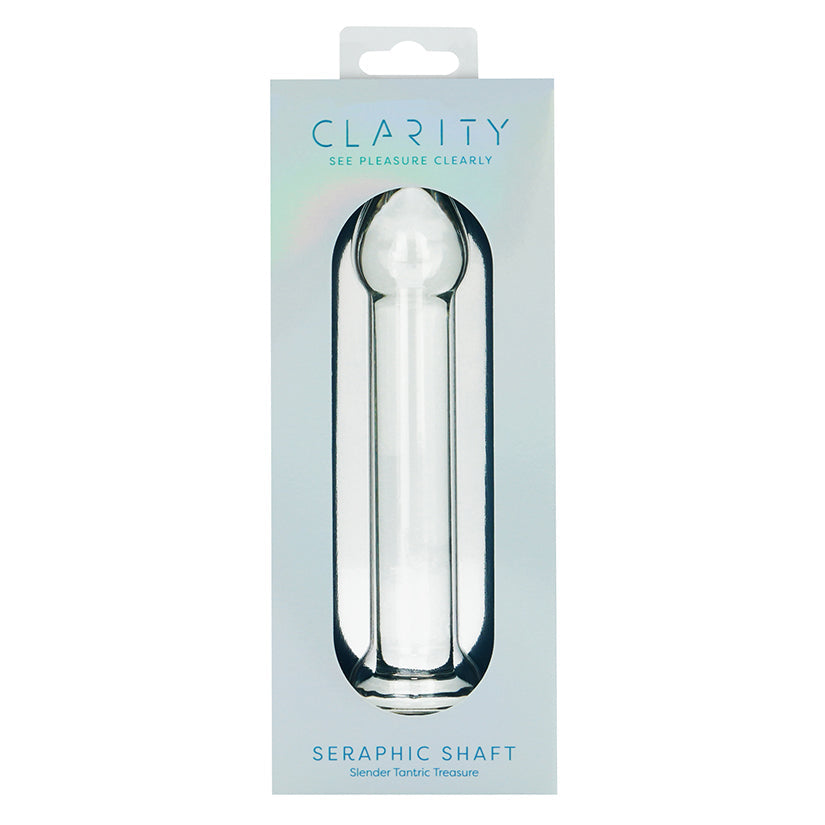 Clarity Seraphic Shaft glass dildo - product view