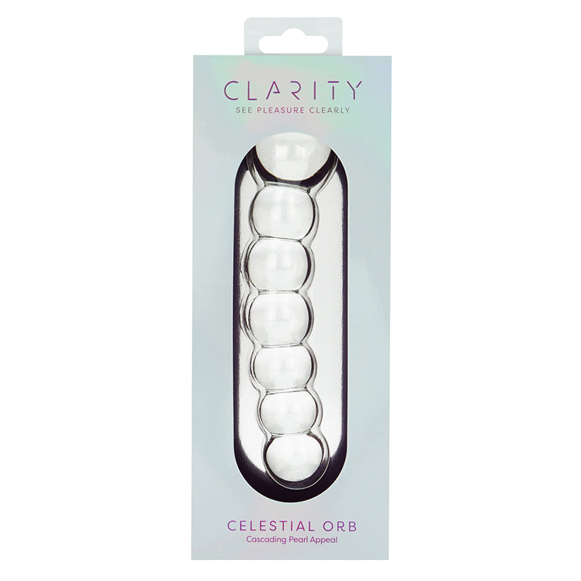 Clarity Glass Dildo Celestial Orb - Glass Toys - Lady Sif’s Den