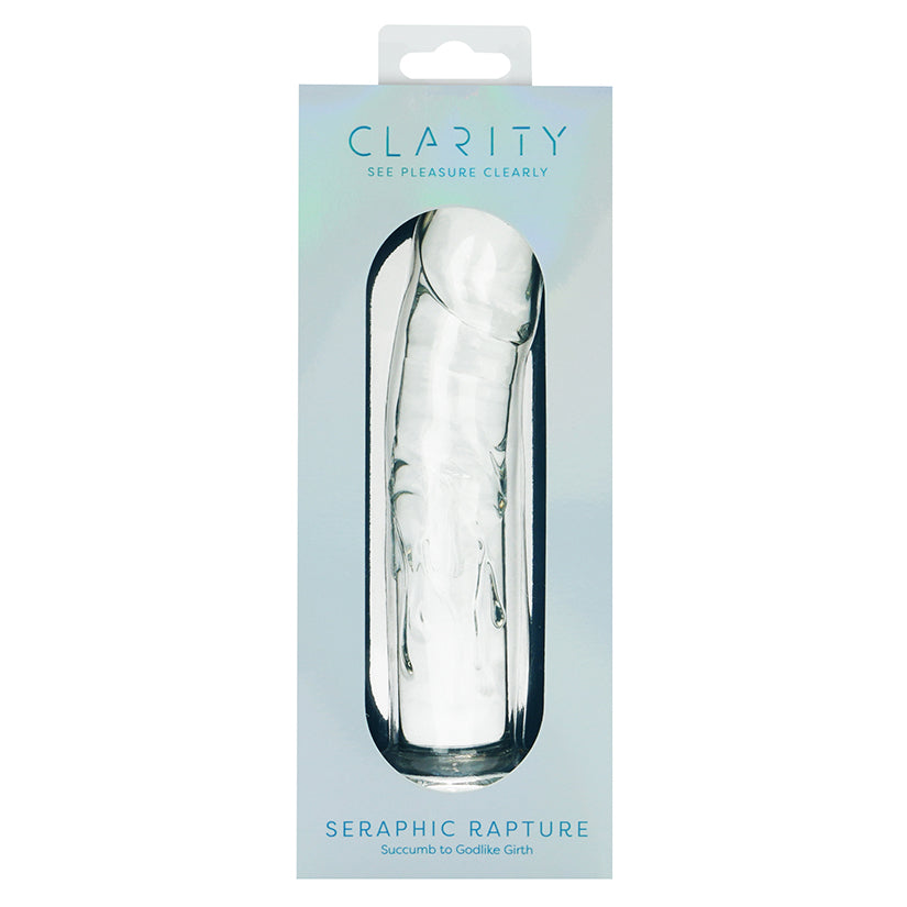 Clarity Seraphic Rapture glass dildo - product view