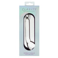 Clarity Hera's Halo glass dildo - product view