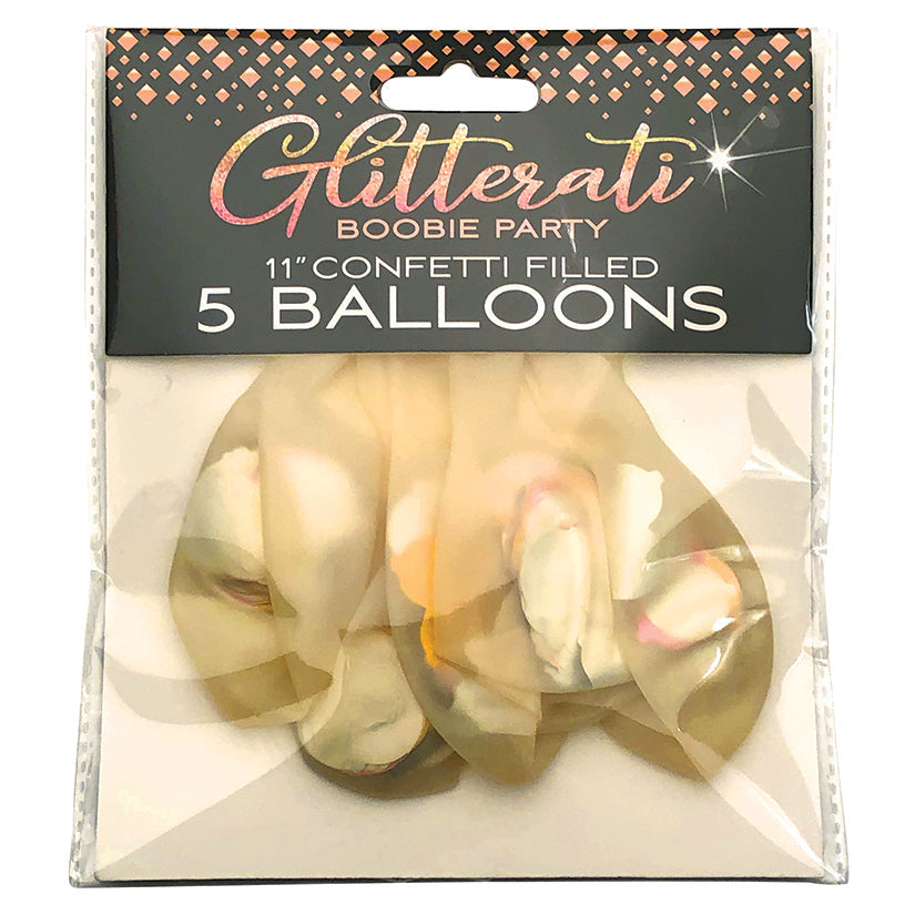 Glitterati Boobie Confetti Balloons – product image