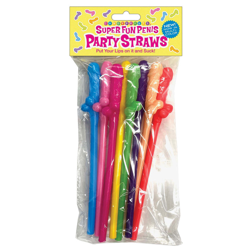 Super Fun Penis Straws Multicolor – product image