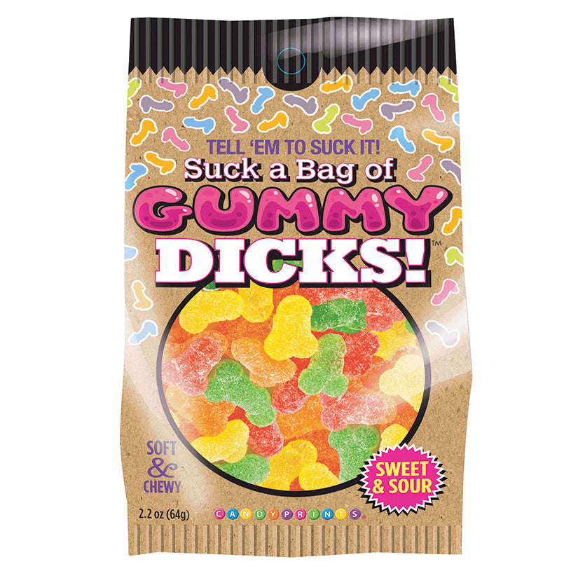 Suck a Bag of Gummy Dicks 4oz Bag - Body Toppings & Edibles - Lady Sif’s Den
