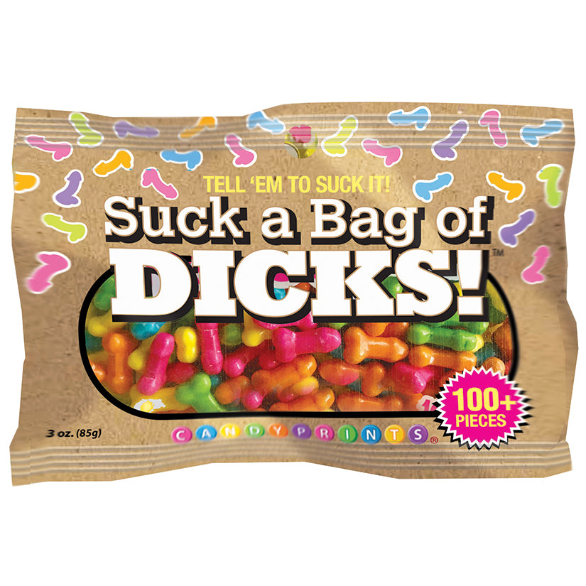 Tell 'Em To Suck It! Suck A Bag Of Dicks 3oz Bag - Body Toppings & Edibles - Lady Sif’s Den