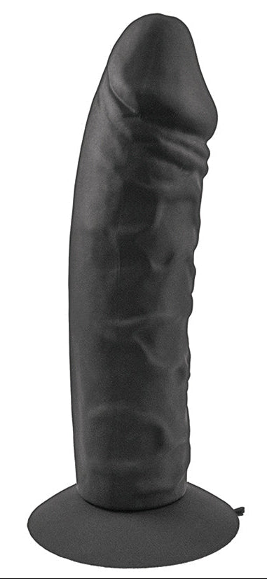 Black silicone sleeve on a white background