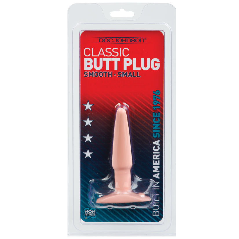 Classic Butt Plug Small - White - Anal Toys - Lifestyle Distributions