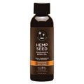 Earthly Body Hemp Seed Massage Oil - Dreamsicle 2oz - Massage - Earthly Body