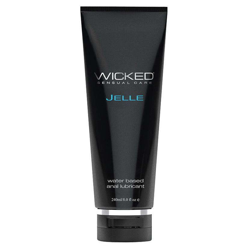 Wicked Jelle Water - based Anal Lubricant - Lubricants Anal - Lady Sif’s Den - 8oz - WS90109