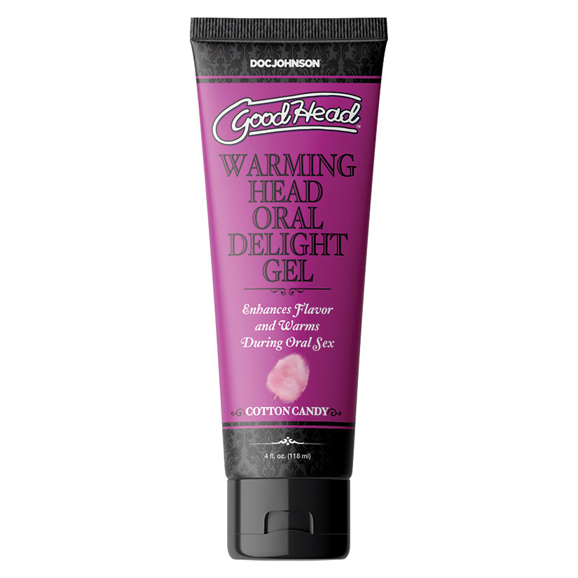 GoodHead Warming Oral Delight Gel - Cotton Candy