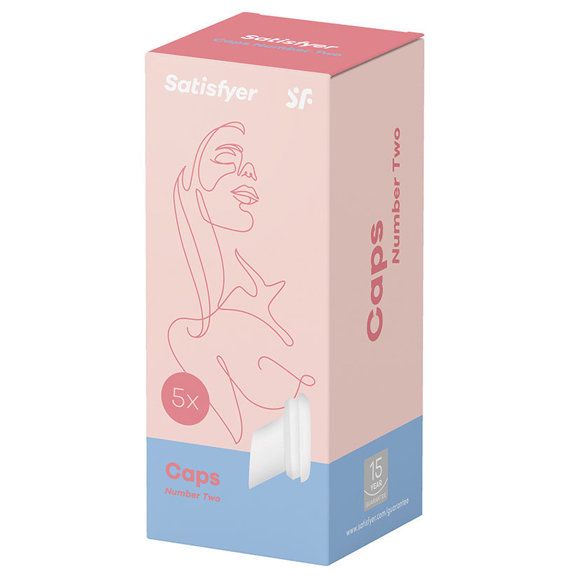 Satisfyer Number Two Climax Tips - White - Toys Accessories - Lady Sif’s Den