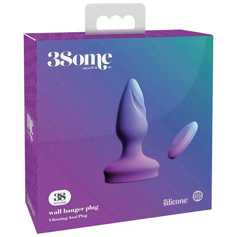 3Some Wall Banger Plug – Purple product image 1