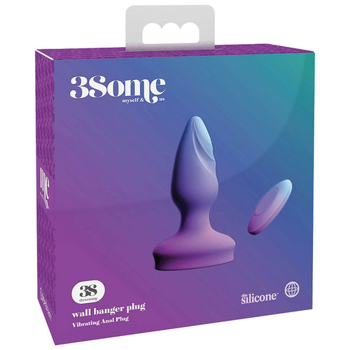 3Some Wall Banger Plug – Purple product image 1