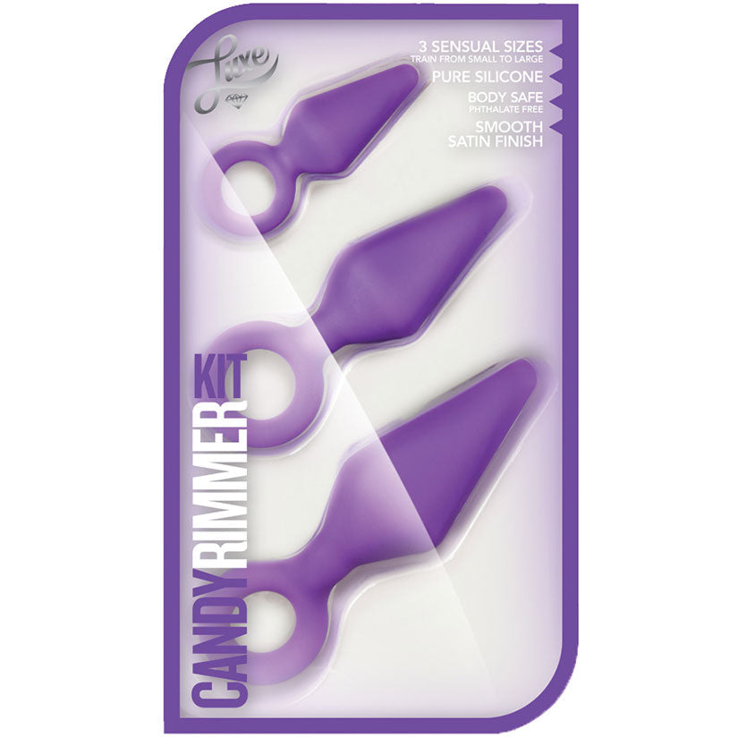 Luxe Candy Rimmer Kit - Anal Toys - California Exotic Novelties - Purple - BN310181