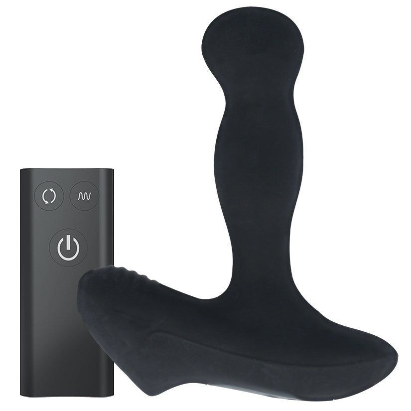 Nexus Revo Slim Rotating Prostate Massager - Black - Anal Accessories - Lady Sif’s Den