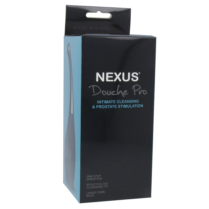 Nexus Anal Douche with Prostate Nozzle - Black - Anal Accessories - Lady Sif’s Den