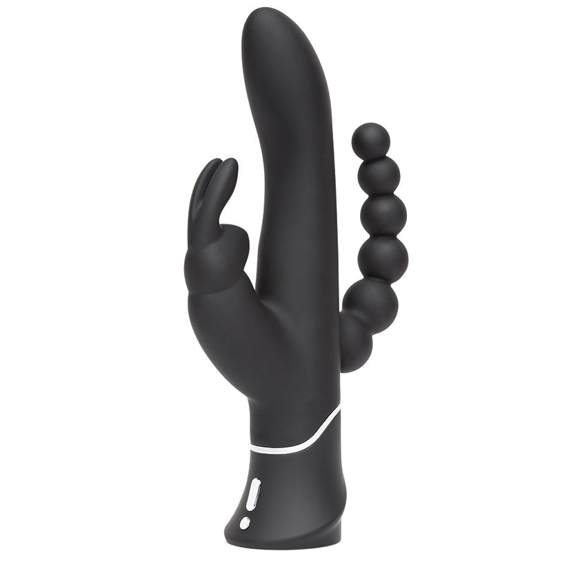 Happy Rabbit Triple Curve - Black - Rabbit Vibrator - Lifestyle