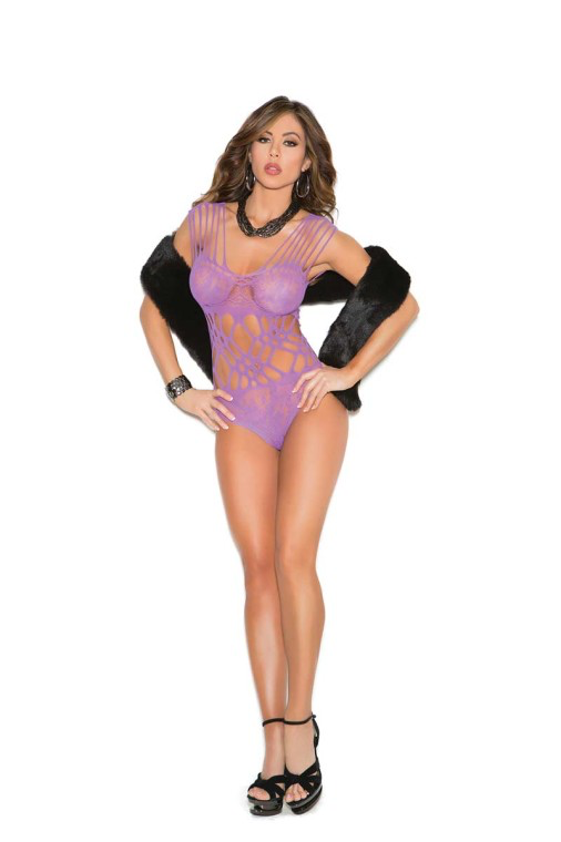 Lace Cutout Teddy
