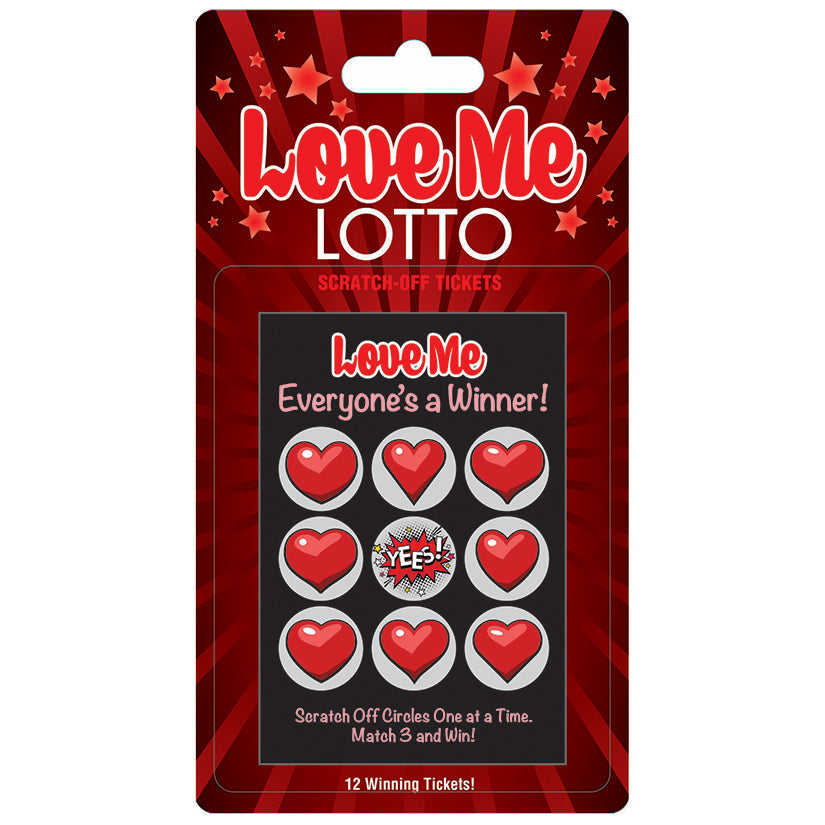 Love Me Lotto Scratch Off Tickets 12 Pack – product image