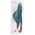 Maia Skyler Rechargeable Bendable Rabbit - Green 8.5 - Rabbit Vibrator - Lifestyle