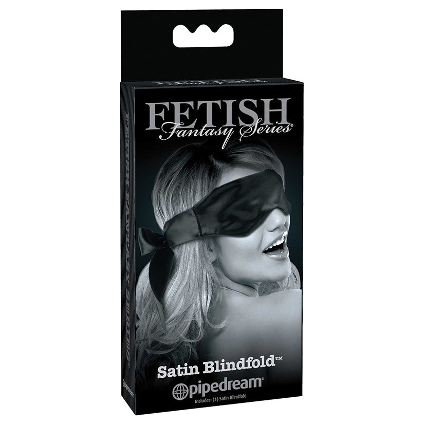 Fetish Fantasy Limited Edition Satin Blindfold - Black - Blindfolds - Lifestyle