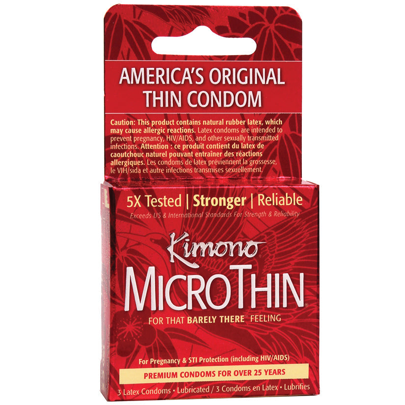 Kimono MicroThin (3 Pack) - Condoms - Kimono Condoms