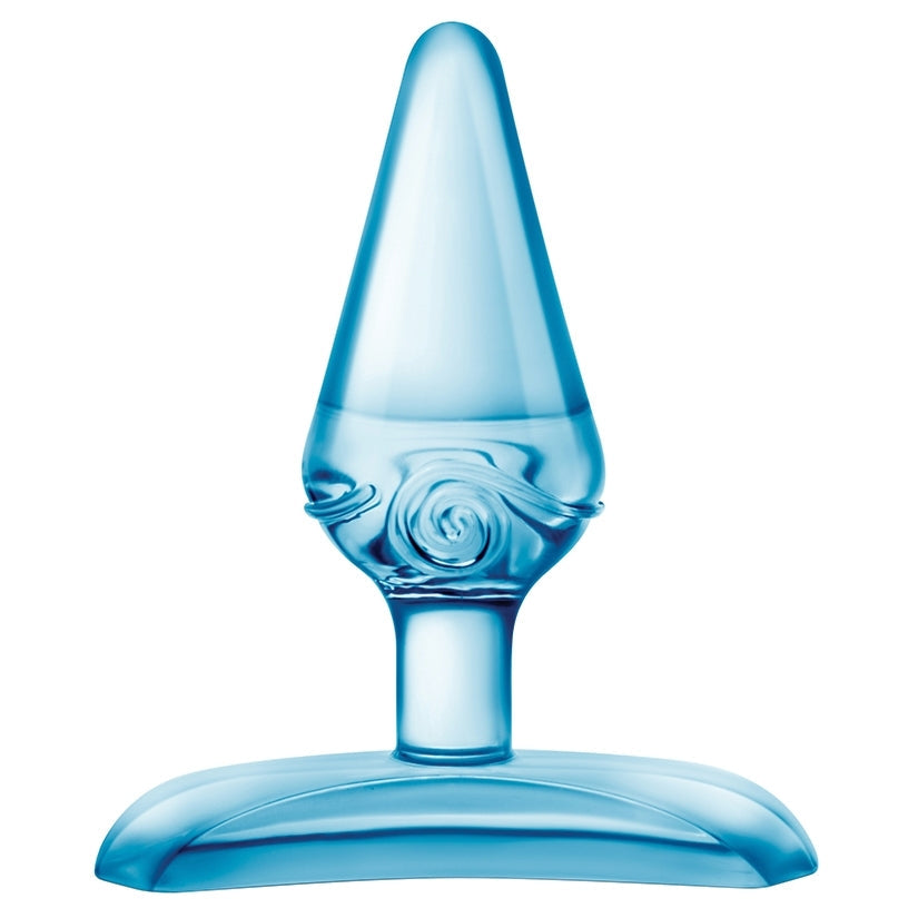 Play With Me Hard Candy Anal Plug - Blue alternate view