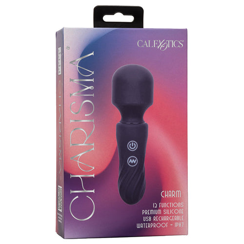 Charisma Charm rechargeable massager with elegant design and body-safe silicone construction.