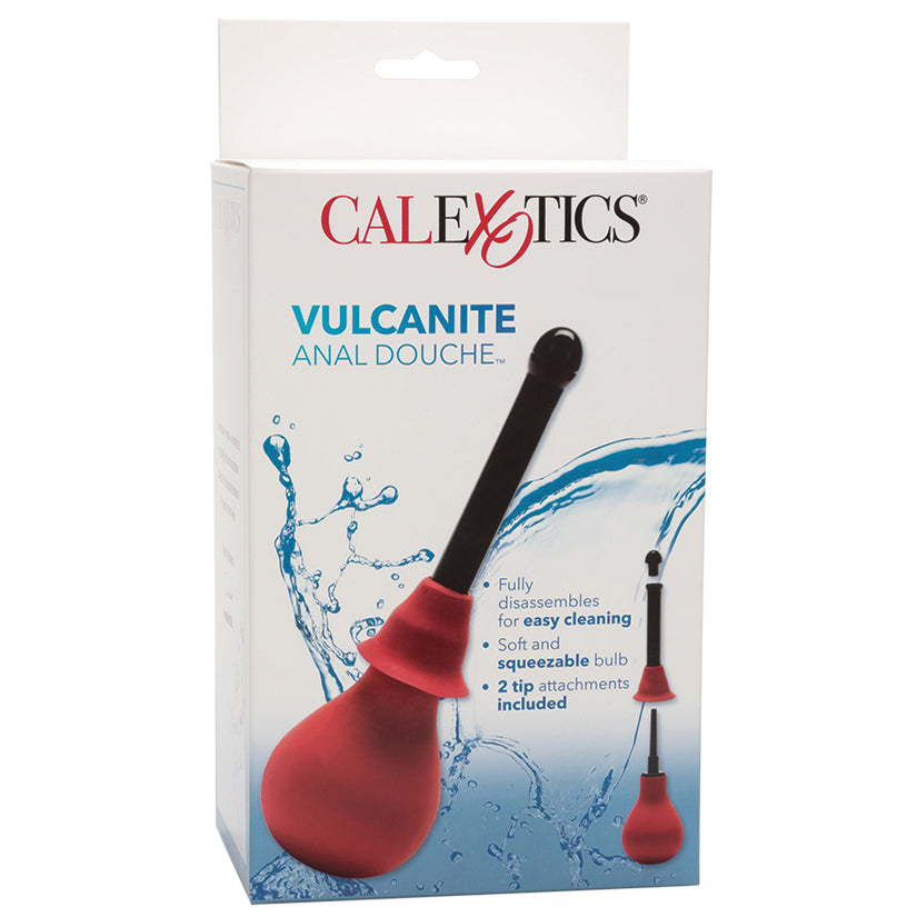 Vulcanite Anal Douche w/Attachments - Anal Toys - Lifestyle Distributions