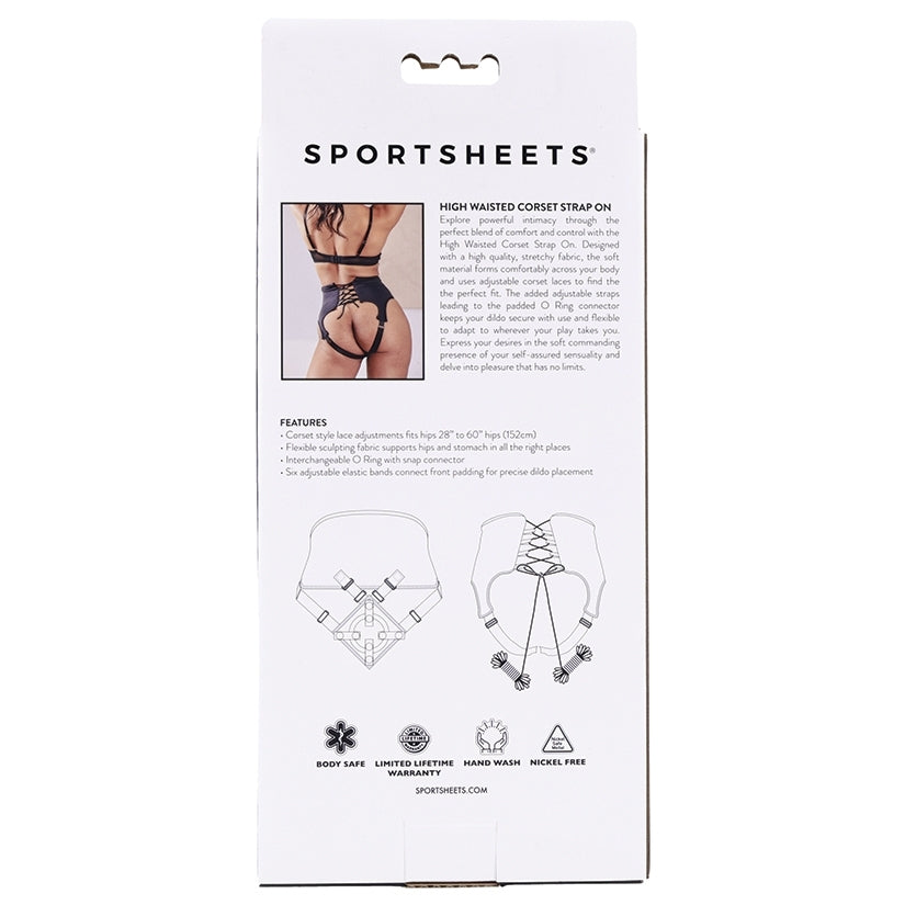 Sportsheets High Waisted Corset Strap On – product image 4