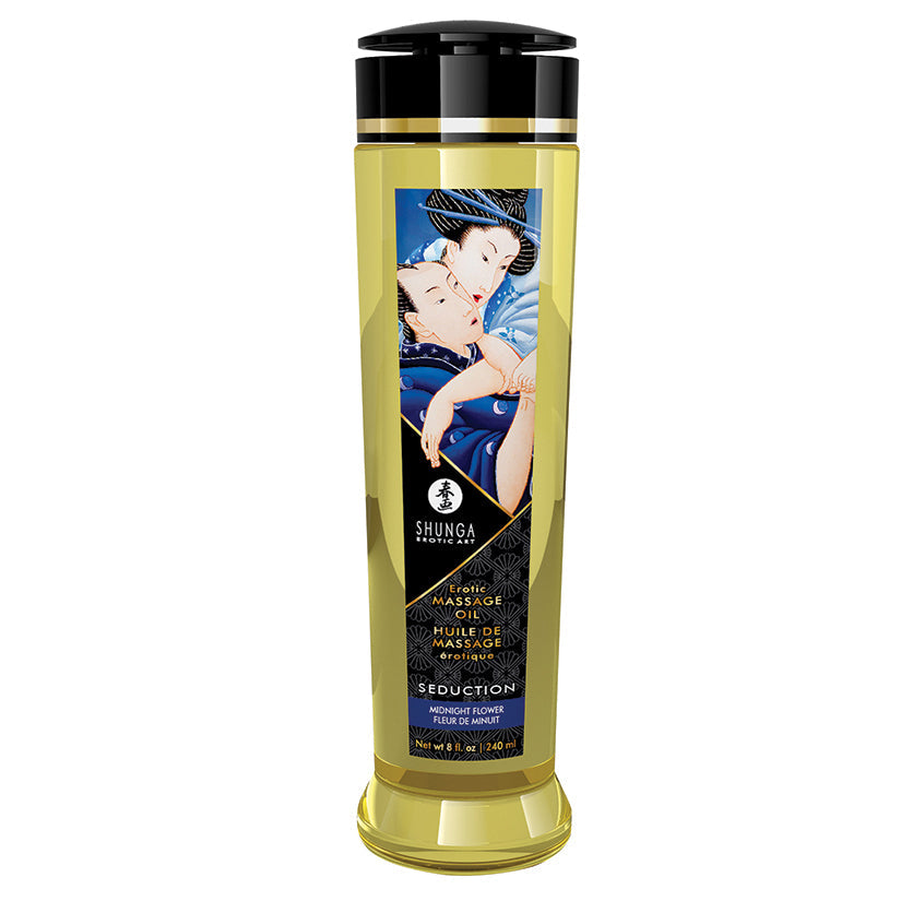 Shunga product with a woman and child on the label against a white background