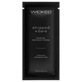 Wicked Sensual Massage Cream - Stripped + Bare Unscented 10ml Foil - Massage - Lady Sif’s Den