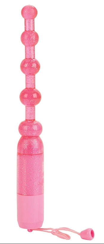 Waterproof Vibrating Pleasure Beads - Pink alternate view