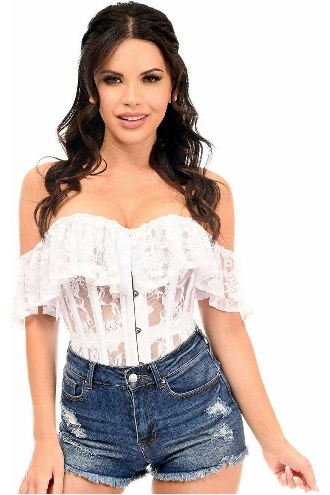 White_Sheer_Lace_Corset