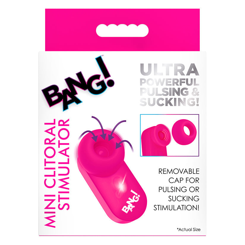 Bang! Mini Clitoral Stimulator in pink