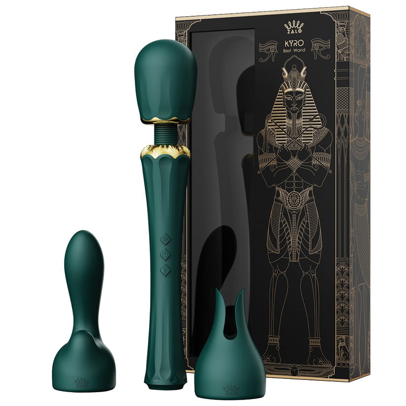 ZALO Kyro Power Wand - Turquoise Green front view