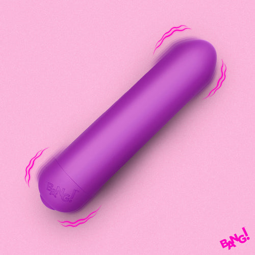 Bang purple rechargeable bullet vibrator