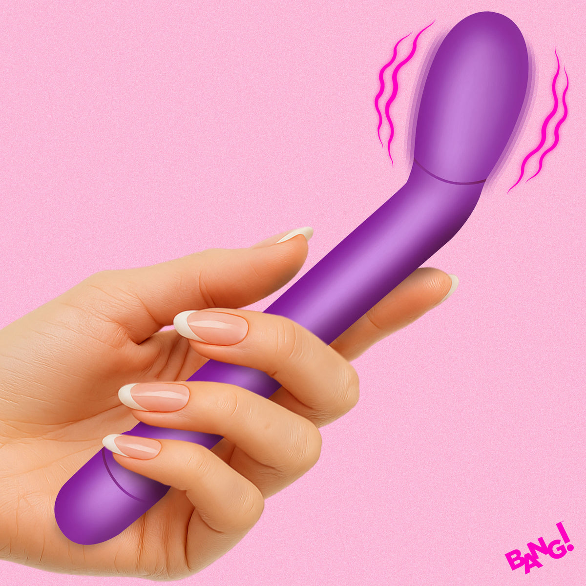 Bang slim purple G-spot vibrator