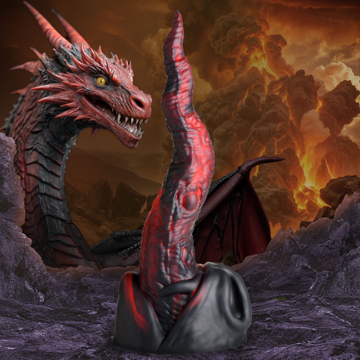Creature Cocks Dragon Tongue silicone dildo