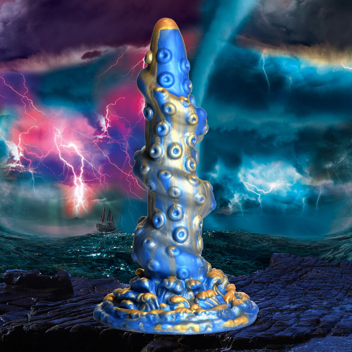 Creature Cocks Lord Kraken tentacled silicone dildo