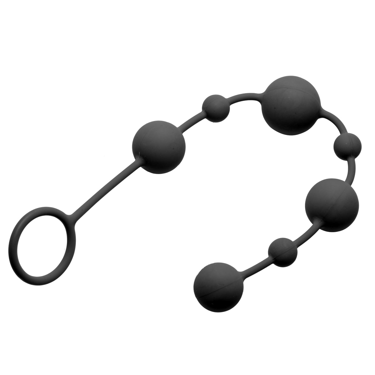 Linger graduated silicone anal beads