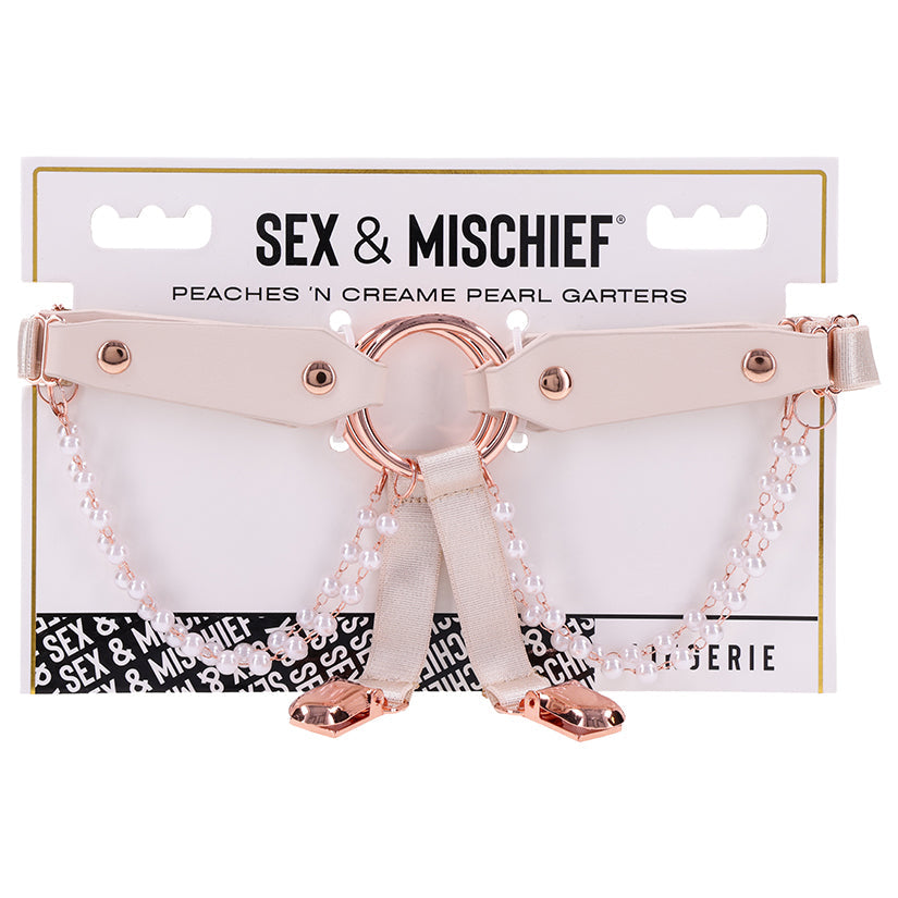 Peaches n CreaMe Pearl Garters