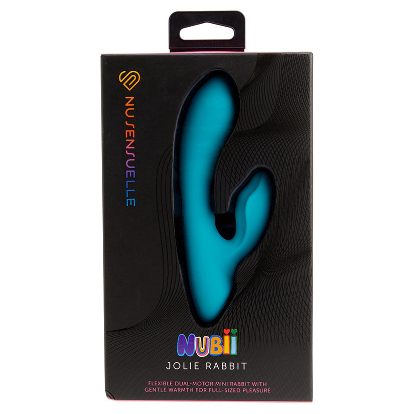 Product packaging of Nubii Jolie Rabbit with Nusensuelle branding on a white background