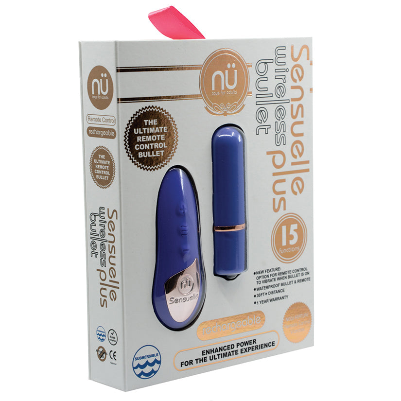 Sensuelle Wireless Bullet Plus remote vibrator