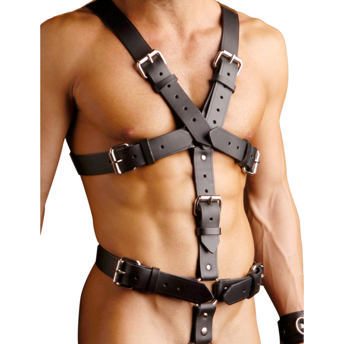 Strict Leather full body harness